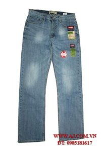 Quần jeans nam WRANGLER Straight Fit Flex - Size 32x32