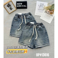 QUẦN JEANS NGỐ CẠP CHUN DÂY RÚT HÀNG QCL1 MS2613616