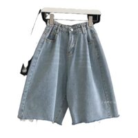 Quần jeans ngố nữ móc khóa hot