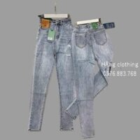 Quần Jeans Nữ Cạp Dài Lưng Cao Tôn Dáng Siêu Sang Chảnh