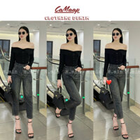 Quần Jeans Nữ Dáng Boy Camaap , cá tính trẻ trung, năng động, thoải mái  9013
