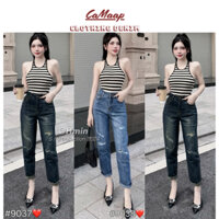 Quần Jeans Nữ Dáng Boy Camaap, cá tính trẻ trung, năng động, thoải mái 9037-38