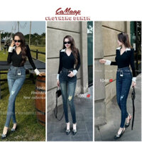 Quần Jeans Nữ Dáng Skinny Ôm Camaap ,Tôn dáng chân thon dài và vòng eo nhỏ, phối đồ đa dạng  1048-49-50