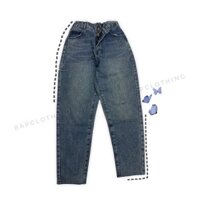 Quần jeans nữ lưng thun