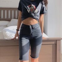 QUẦN JEANS NỮ NGỐ LỬNG TRÊN GỐI HÀNG ĐẸP VẢI MỊN