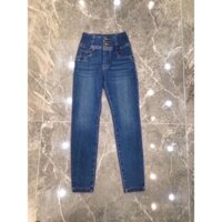 quần jeans nữ ống côn hai màu