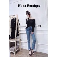QUẦN JEANS NỮ ỐNG LOE, RÁCH XẺ GẤU PHONG CÁCH, CÁ TÍNH, THỜI THƯỢNG, SÀNH ĐIỆU, CÁ TÍNH