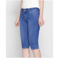 Quần Jeans Nữ Quần Ngố Nữ Co Giãn Lưng Cao Hàng công Ty Xuất Khẩu Nhiều Màu