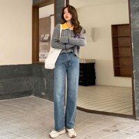 quần jeans ống đứng