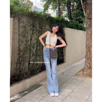 QUẦN JEANS ỐNG LOE NHẸ 💓