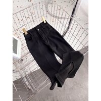 Quần jeans ống loe xẻ