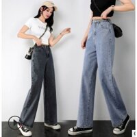 QUẦN JEANS ỐNG RỘNG - BIG SIZE CHO CÁC CÔ NÀNG VOI CÒI