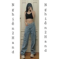 Quần Jeans Ống Rộng Quảng Châu