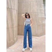 Quần jeans ống suông