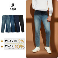 Quần Jeans Original Classic Slim Straight, Quần Jeans Nam Cao Cấp, Chất Vải Mịn, Form Slimfit Siêu Tôn Dáng - SZN0004