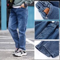 Quần Jeans Skinny Cao Cấp Phong Cách Hàn Quốc Mới Cho Bé 3-15 Tuổi