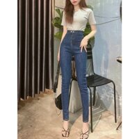 quần jeans skinny cạp siêu cao