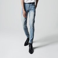 Quần Jeans TARMOR Dáng Ôm Màu Xanh Bạc Skinny Jeans in Faded Blue