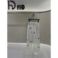 QUẦN JEANS TRẮNG THÊU STICKER