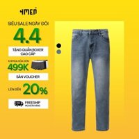 Quần Jeans Wash Bạc 4MEN Có Râu Mèo Thêu 4M Form Regular QJ106 năng động, dễ phối đi chơi , đi làm