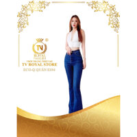 QUẦN JEANS XANH DƯƠNG NỮ