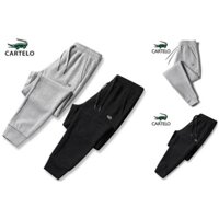 Quần jogger cartelo hai màu cho nam nữ full sz