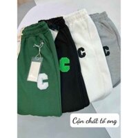 QUẦN JOGGER CHỮ C CHẤT TỔ ONG CAO CẤP LÊN FORM CHUẨN