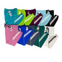 Quần jogger dù co giãn chữ S thể thao tập gym yoga chạy bộ nữ