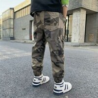 Quần jogger Jeans Thời Trang Xuân Thu Mới Cho Bé Trai 5-17 Tuổi