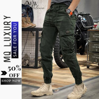 Quần Jogger Kaki - JG3 Quần Jogger Kaki Nam Túi Hộp Cao Cấp Chuẩn Hàng Xuất MQ LUXURY