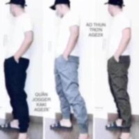 QUẦN JOGGER KAKI NAM (CARGO PANT) #AGE2X phong cách năng động trẻ trung tự tin cho các chàng trai