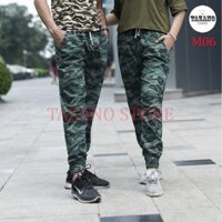 Quần Jogger Kaki Nam - Nữ Co Giãn 4D Hàng Xuất Khẩu (Màu Rằn Ri)
