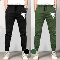 Quần Jogger Kaki Nam Nữ , quần kaki lưng thun co giãn có dây rút, ống chân bo thun nhiều kiểu