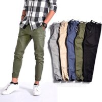 Quần jogger kaki nam ống côn cao cấp