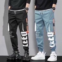 Quần Jogger Kaki Nam, Quần Jogger Túi Hộp Cạp Chun Bo Gấu, Phong Cách Thời Trang M.U_Shop, Chất Vải Mềm Mịn Thoáng Mát.