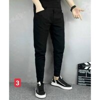 Quần Jogger Kaki Nam trơn màu đen, xám, Quần Jogger Nam chất kaki- 1992 Boutique 3