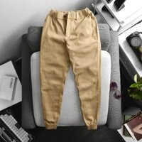 Quần Jogger Kaki Nam,Quần Kaki Co Giãn Nam Bo Gấu Kiểu Dáng Trẻ Trung Năng Động QDBP099