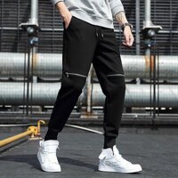 Quần jogger kaki túi hộp khoá gối siêu chất mẫu mới Q090 - Kaki 2 khoá gối,XL<70kg