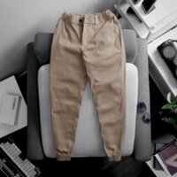 Quần Jogger Kaki Việt Nam Xuất Khẩu-[Quần Kaki Thun Dày Dặn-Co Giản Tốt]