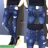 Quần jogger nam giá rẻ (FREE SHIP) Quần Jean Nam Chất Bò Hàng VNXK Cao Cấp AD0301VP (44-72KG)