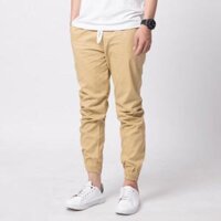 Quần Jogger nam Kaki loại đẹp, quần nam giá rẻ QN001 - Rêu, Size XL