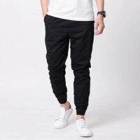 Quần Jogger nam Kaki loại đẹp, quần nam giá rẻ QN004 - Rêu,Size L