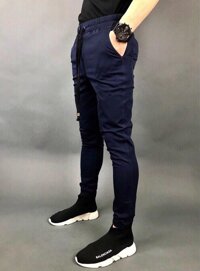 Quần Jogger nam Kaki loại đẹp, quần nam giá rẻ QN006 - Đen,M