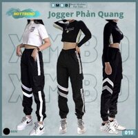 Quần Jogger Nam Nữ Phản Quang Quảng Châu Quần Baggy Nam Nữ KAKI V PQ - QN010