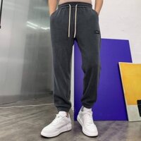 Quần Jogger Nam Nữ Thể Thao Len Tăm Form Ống Rộng Bo Gấu Vải Mịn Mềm Mát - Hàng mới về