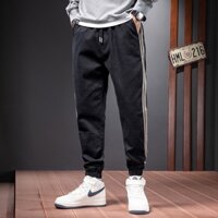 Quần Jogger Nam ống bo chun thể thao nam chất kaki lưng thun chun Kiểu Dáng Hàn Quốc