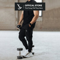 Quần Jogger Nam Thể Thao DefineX J005 - Chất Liệu Vải Dù Gió Siêu Nhẹ, Thoáng Mát, Thiết Kế Lưng Thun,Có Túi Hộp Hai Bên