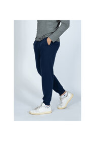 Quần Jogger Nam Thun Nỉ Ống Bó Có Big Size - Xanh Đen - M