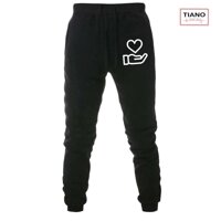 Quần Jogger Nam Thun Nỉ Tim Thoáng Mát Phong Cách Thể Thao QN011 - Tiano Shop [bonus]