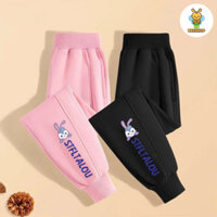 Quần jogger nhí vịt và thỏ cho bé gái BEESHOP DN24008